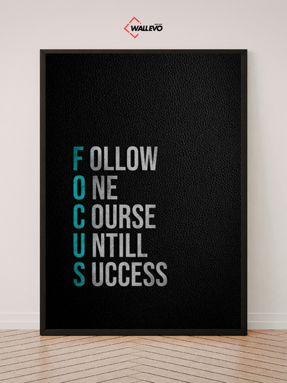 Motivational & Inspirational Quote Wall Frame