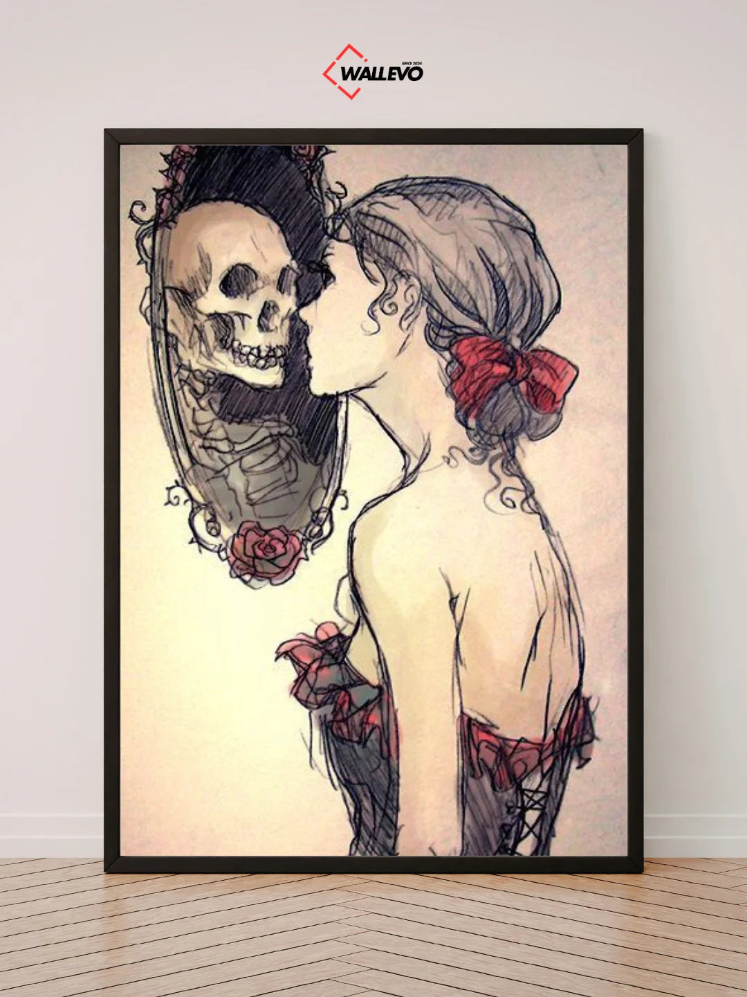 Shattered Reflection – A Deep & Artistic Wall Frame