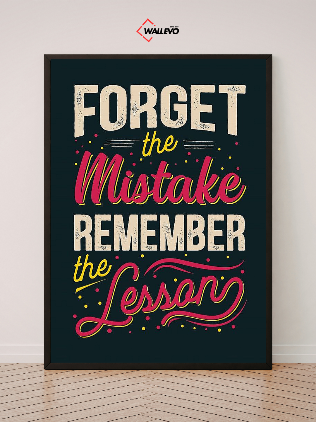 Motivational & Inspirational Quote Wall Frame