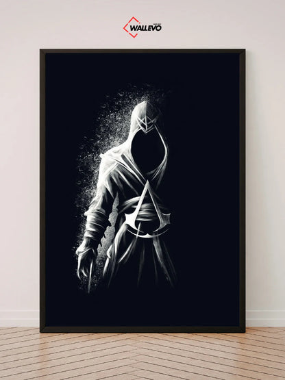 Assassin's Creed Themed Wall Frame – A Tribute to the Hidden Blade