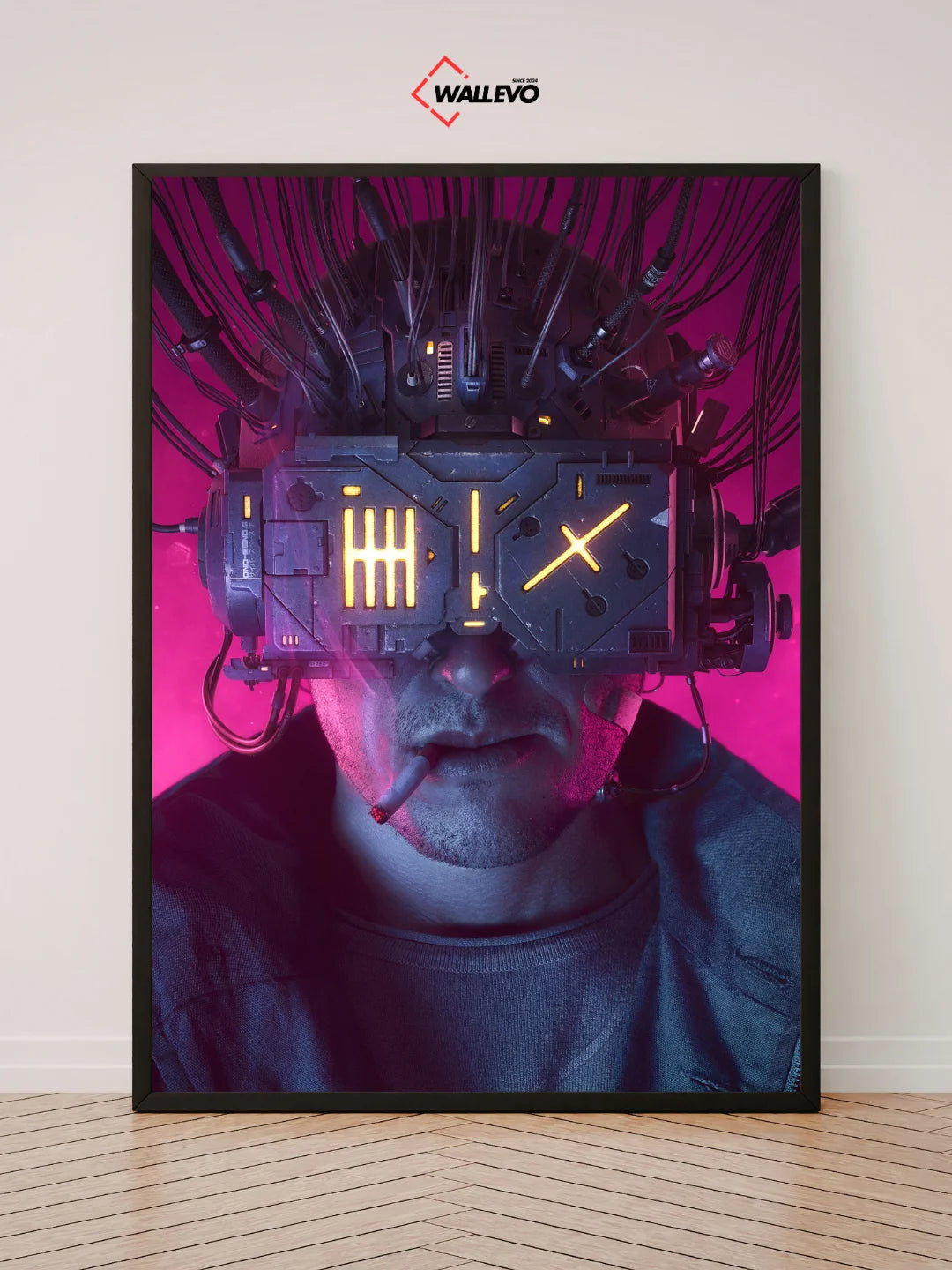 Cyber Punk Ultimate Gaming-Themed Wall Frame – A Must-Have for Gamers