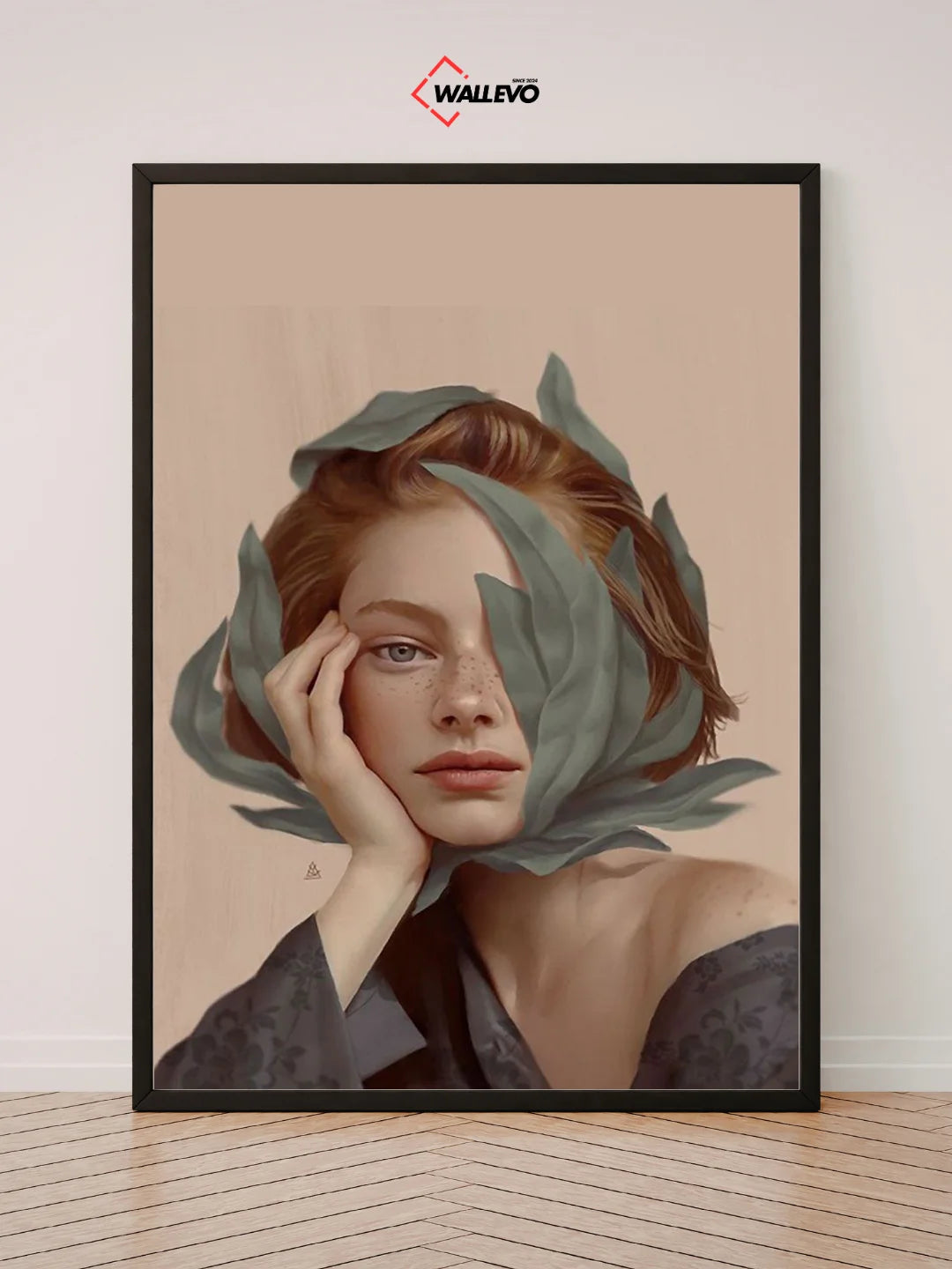 Aesthetic Wall Frame – A Touch of Soft Beauty for Your Space