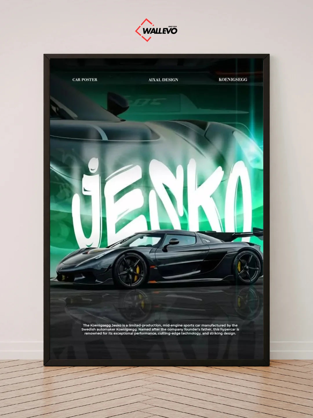 Koenigsegg Jesko Wall Frame