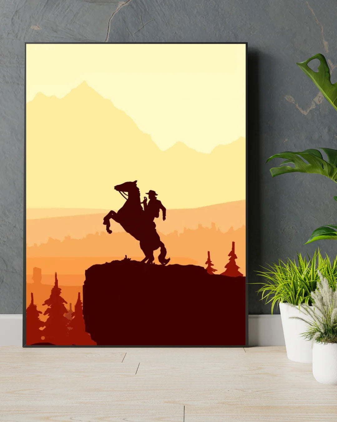 RDR Wall Frame – Gaming Wall Decor (Limited Offer)
