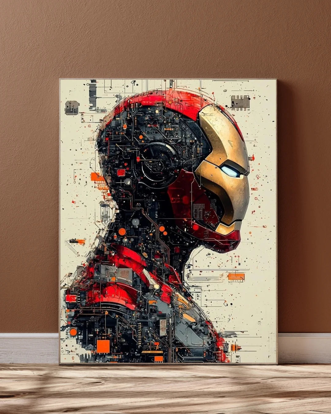 Iron Man Armor Wall Art – Modern Canvas Print(Limited Offer)