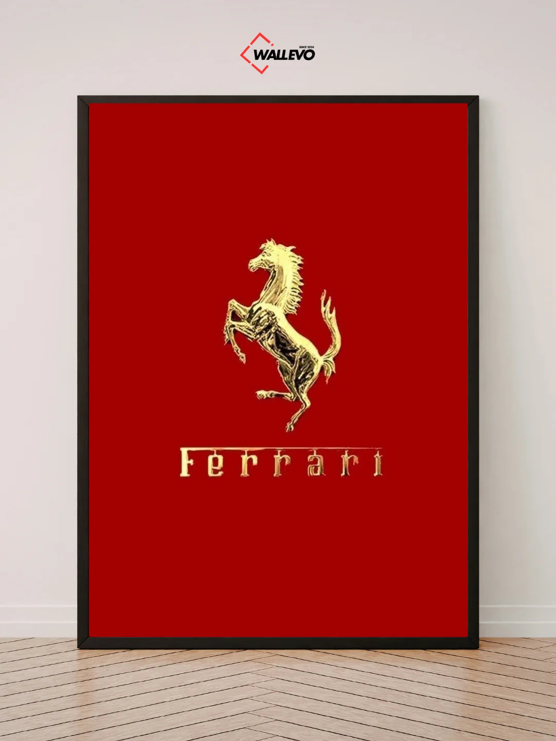 Ferrari Wall Frame - A Modern Supercar Masterpiece