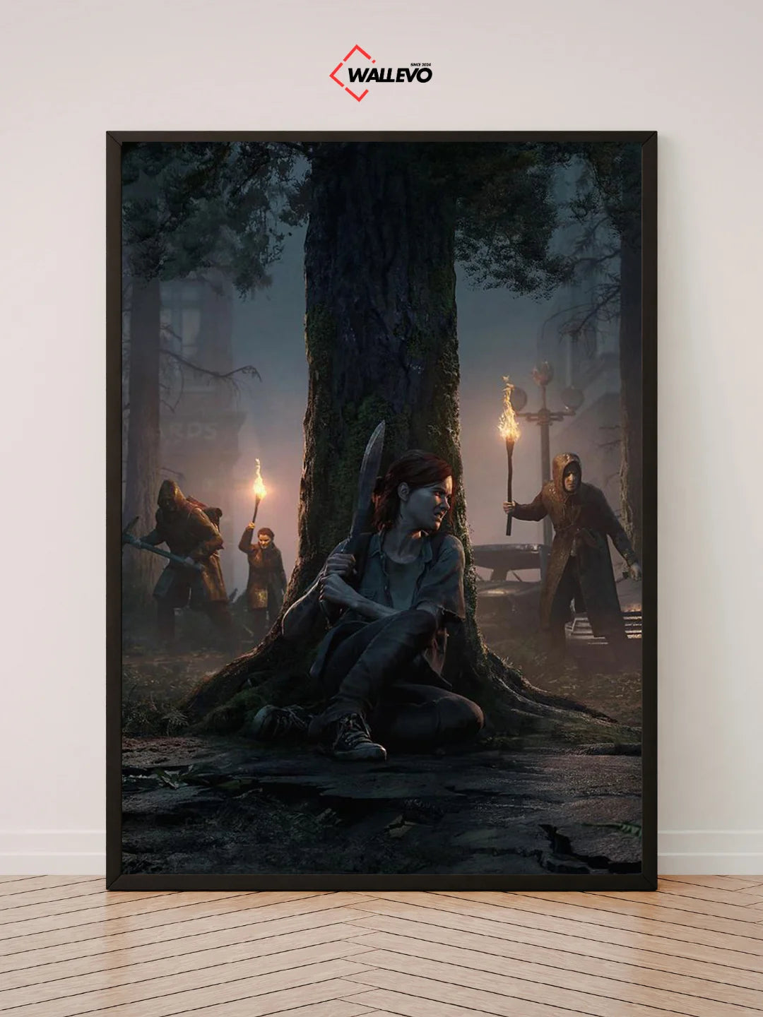 The Last of Us-Themed Wall Frame – A Masterpiece for Gamers