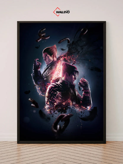 Premium Tekken 8-Themed Wall Frame