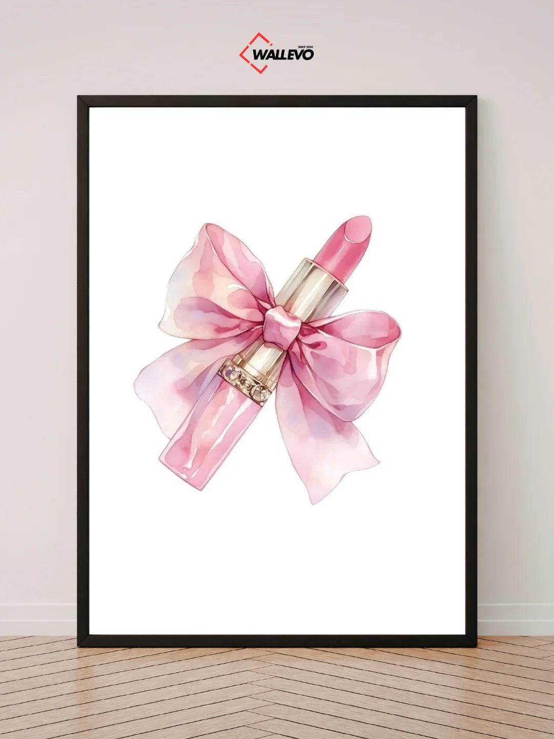 Bold & Beautiful – The Power of Lipstick – Chic Wall Frame