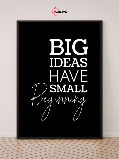 Motivational & Inspirational Quote Wall Frame