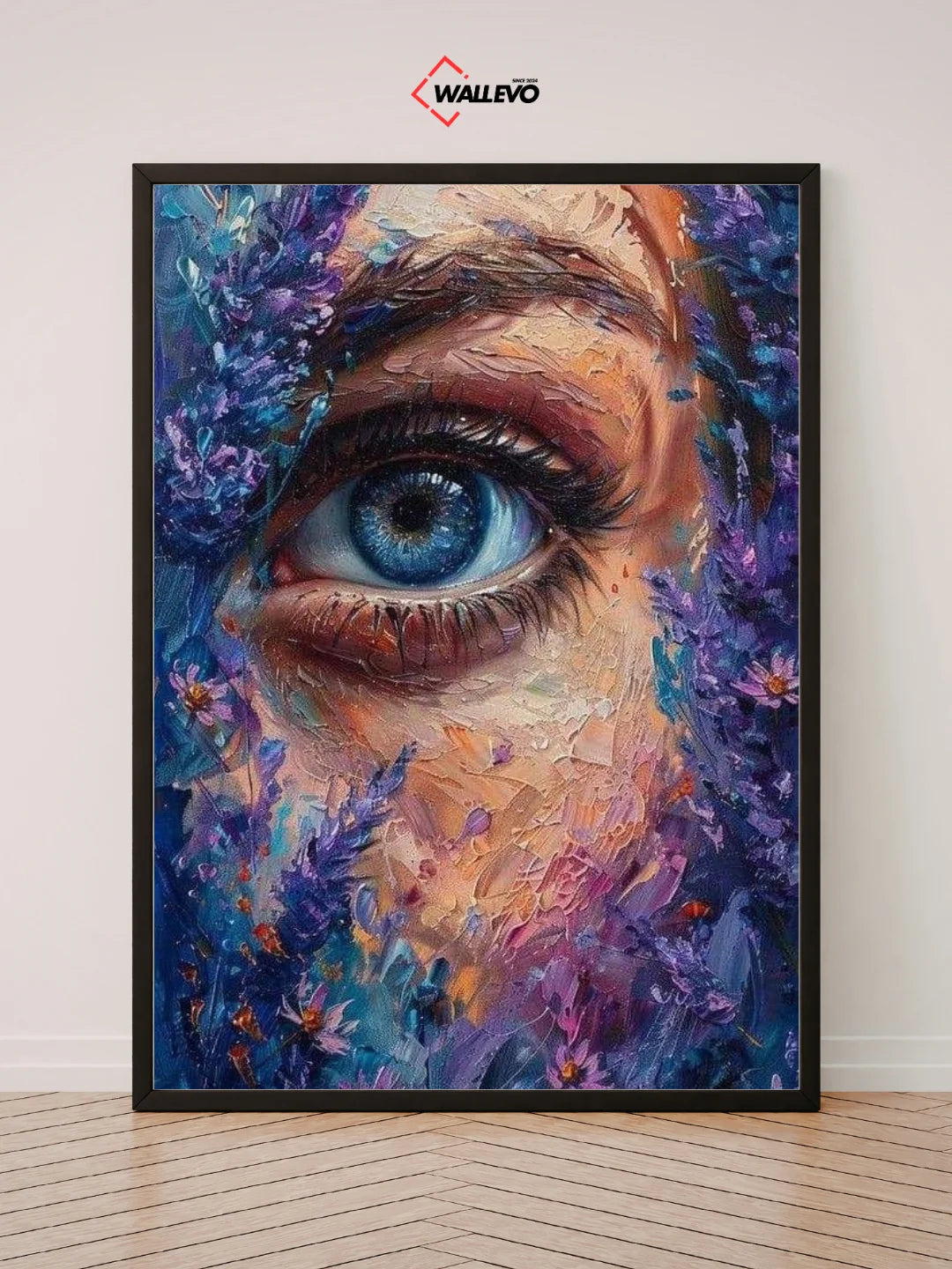 Aesthetic Girl Wall Frame – A Touch of Soft Beauty for Your Space
