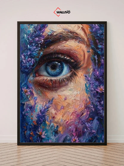Aesthetic Girl Wall Frame – A Touch of Soft Beauty for Your Space