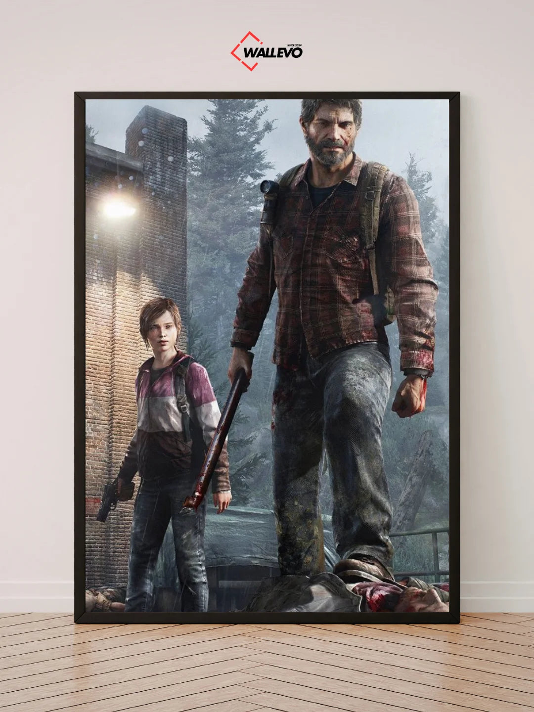 The Last of Us-Themed Wall Frame – A Masterpiece for Gamers