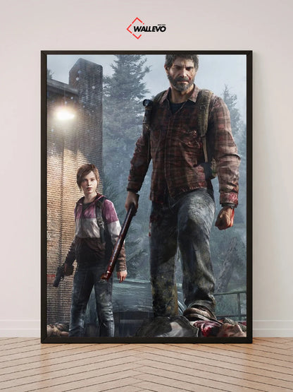 The Last of Us-Themed Wall Frame – A Masterpiece for Gamers