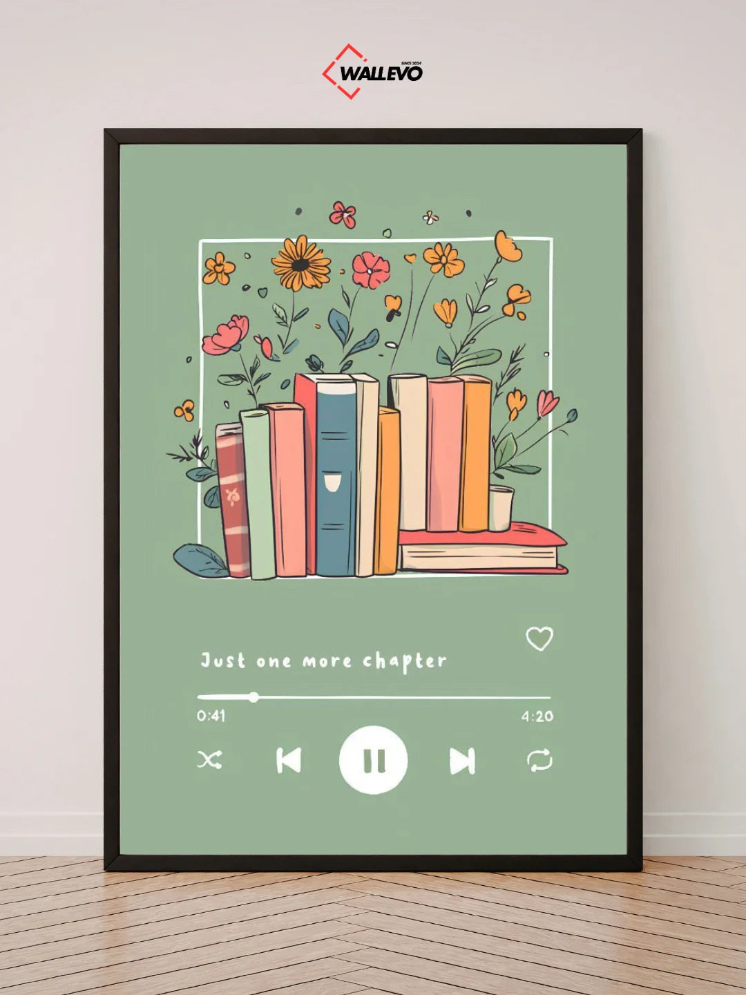 Music Aesthetic Wall Frame – A Touch of Soft Beauty for Your Space
