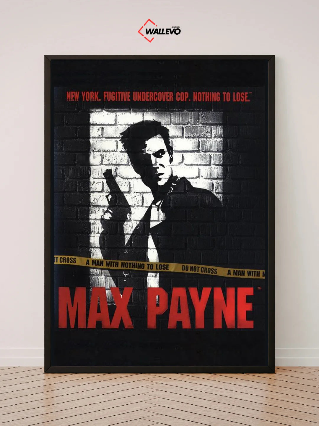 Max Payne-Themed Wall Frame