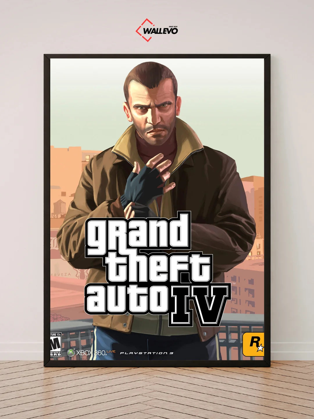 GTA 4 Ultimate Gaming-Themed Wall Frame – A Must-Have for Gamers