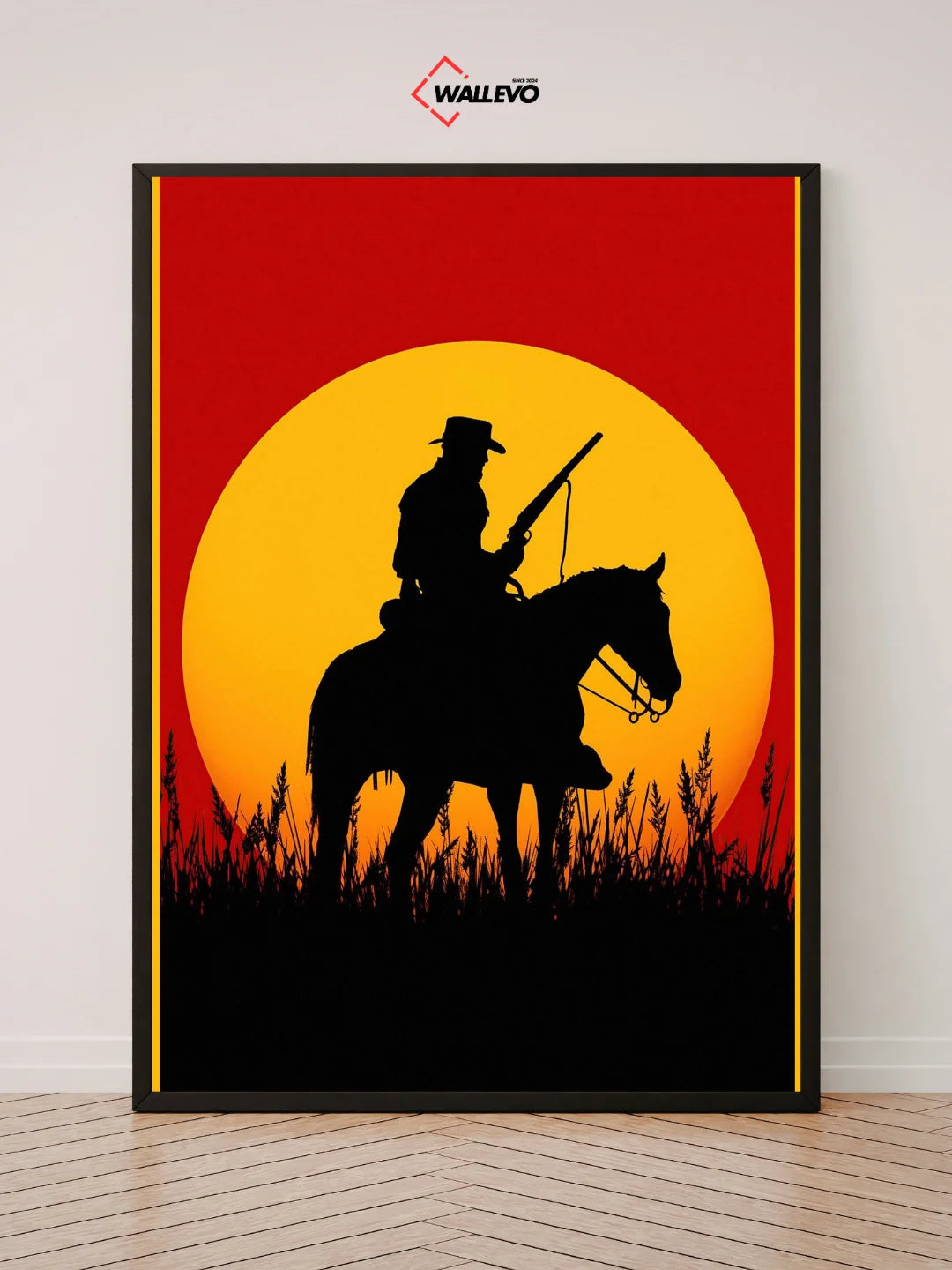 Red Dead Redemption-Themed Wall Frame – Western Adventure at Its Best