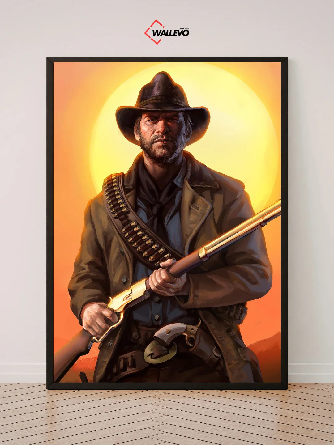 Red Dead Redemption-Themed Wall Frame – Western Adventure at Its Best