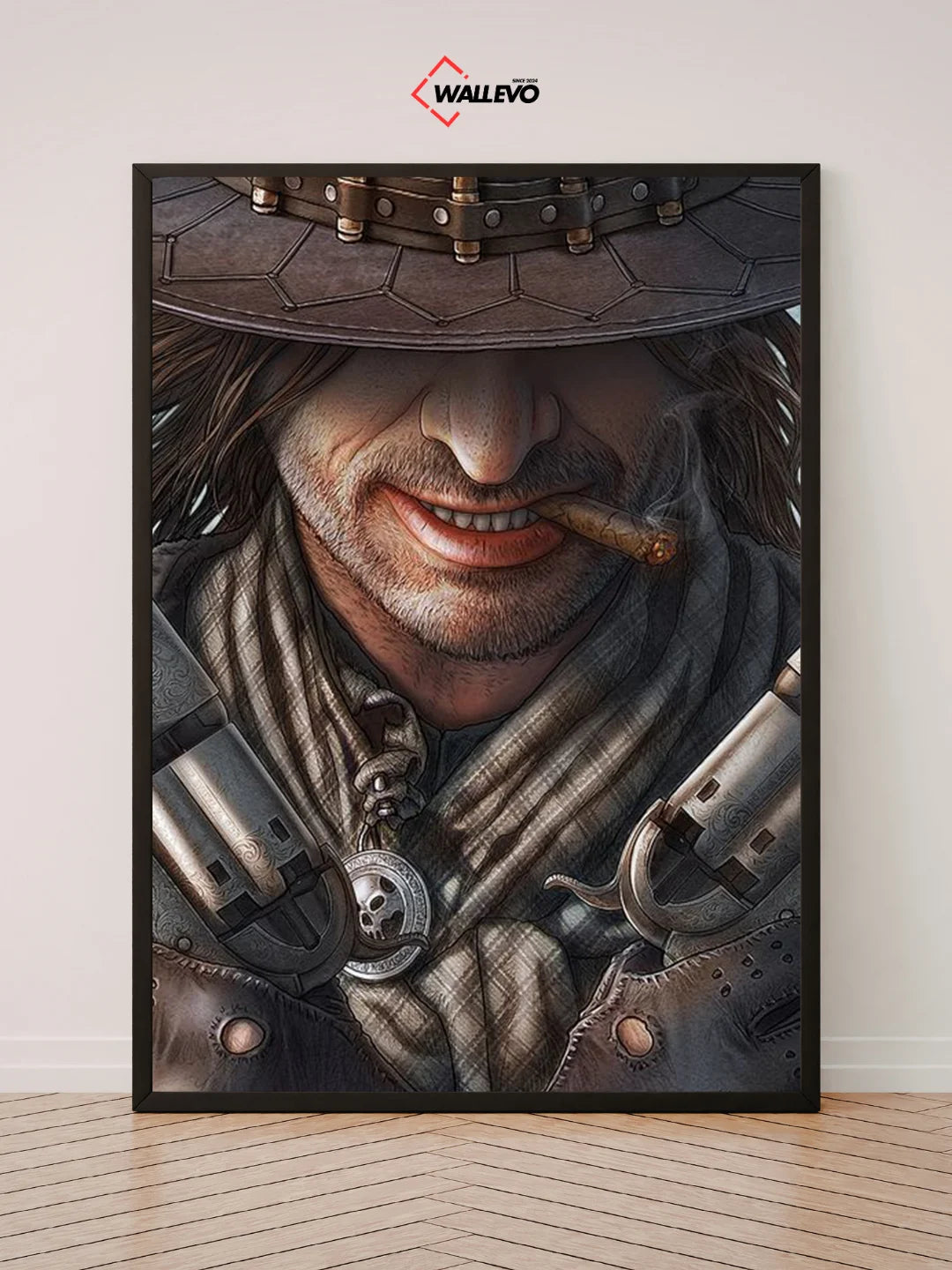 Red Dead Redemption-Themed Wall Frame – Western Adventure at Its Best