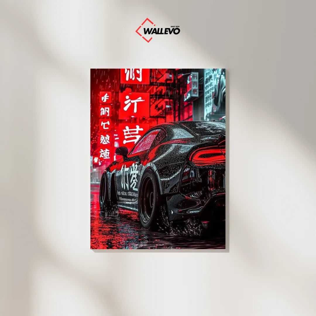 Speed & Style Combined - Plywood Crystal Frame