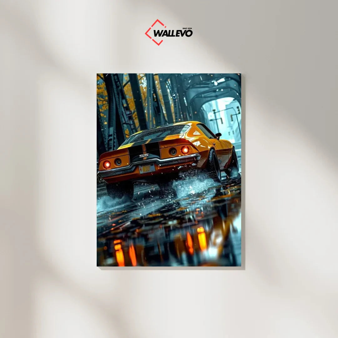 A Bold Statement of Speed - Plywood Crystal Frame