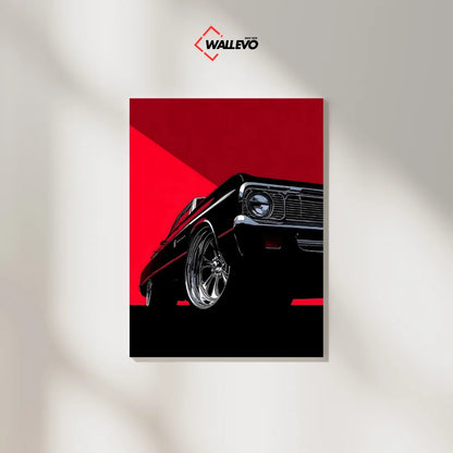 Power and Passion - Plywood Crystal Frame