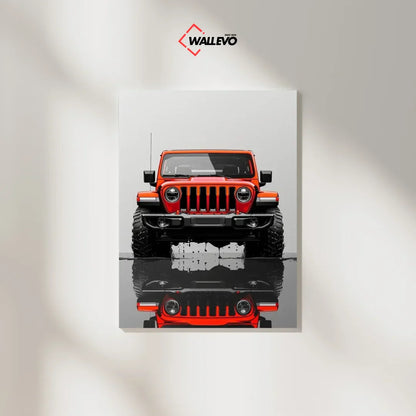 Off-Road Adventure in Bold Style - Plywood Crystal Frame