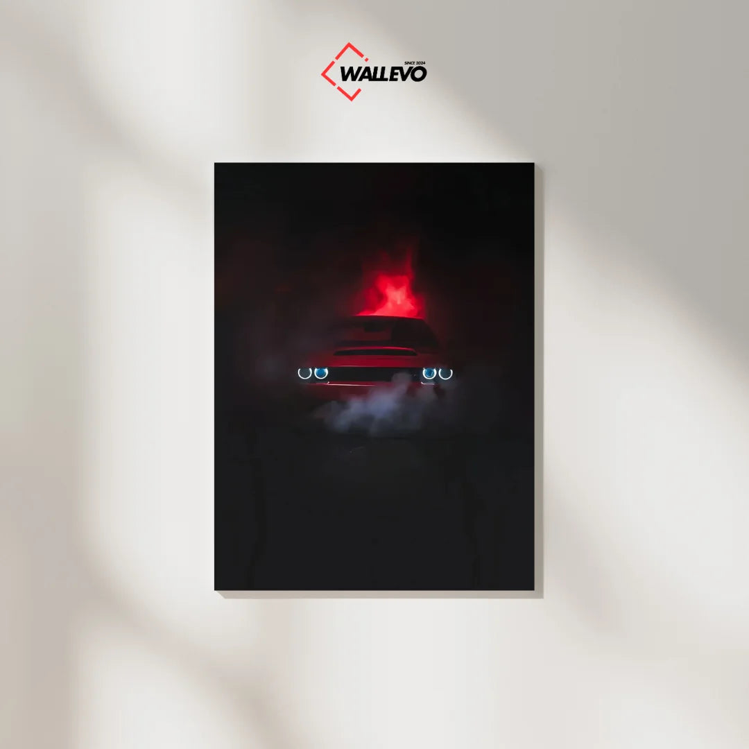 Mystique and Power - Plywood Crystal Frame