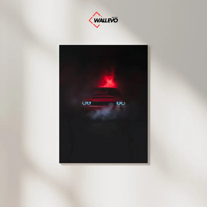 Mystique and Power - Plywood Crystal Frame