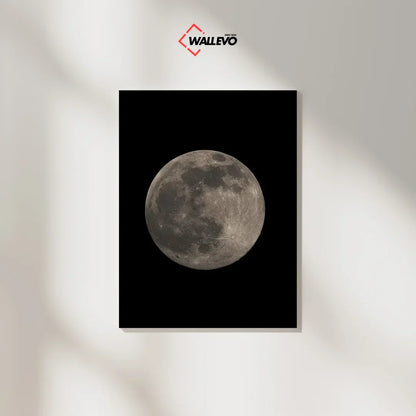 Moon Aesthetic Plywood Crystal Frame – A Touch of Soft Beauty for Your Space