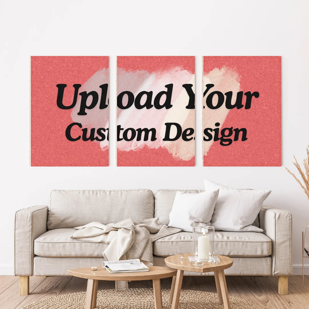Upload Your Custom 3 Panel Frame Design