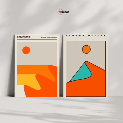 Pack of 2 Plywood Crystal Frames – Perfect Theme